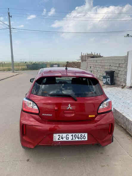 (***********) متسيوبوشي ميراج موديل٢٠٢١ رقم و سنوي جديد بها ٢ قطعة صبغ بدون دواخل سعرها (٩٠) و مجال مكانها قضاء بردرش بين اربيل و دهوك أربيل
