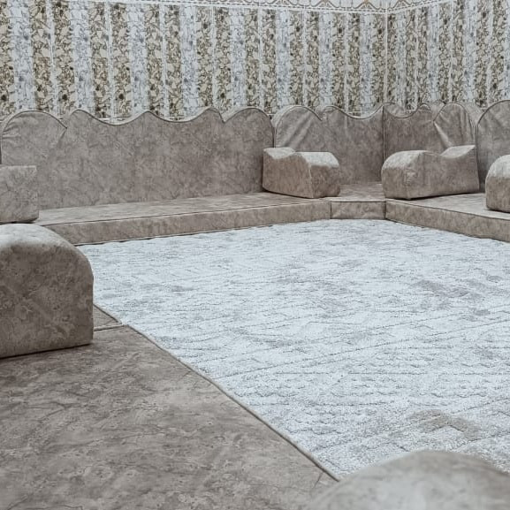 وفرنا لكم أحدث جلسات عربيه الأصيلة..المخيمات.. الموديلات بتصاميم الحديثة والتراث جميلة..
وجودة عاليه و ذات جمال فائق مصنوع من اجود انواع الاسفنج الضغط العالي ..  والاقمشه التركيه المشجره وأحدث الألوان 
الكتان والمقدف المبطن. و الشانين
&&يكون الديوان أنيق حسب مساحتك رغبتك
&&مساند بمختلف الأشكال 
&الاسفنج النوع الضغط العالي 
&&توصيل موجود داخل بغداد و المحافظات

سارع الآن بحجز طلبك لدينا كادر متخصص للتصميم حسب المساحات المطلوبه
للاستفسار و المعلومات
الاتصال أو المراسله على واتساب الرقم  
***********
***********
العنوان //بغداد-الدولعي قرب الجسر الدولعي
