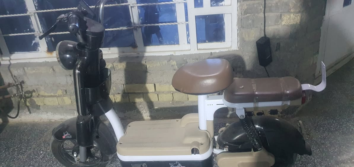 السلام عليكم دراجة شحن نظيفة جدا ماعدا يحتاجلها بولبرن ستيرن سعرها ١٥٠ مكانها حي اور واتساب
***********
