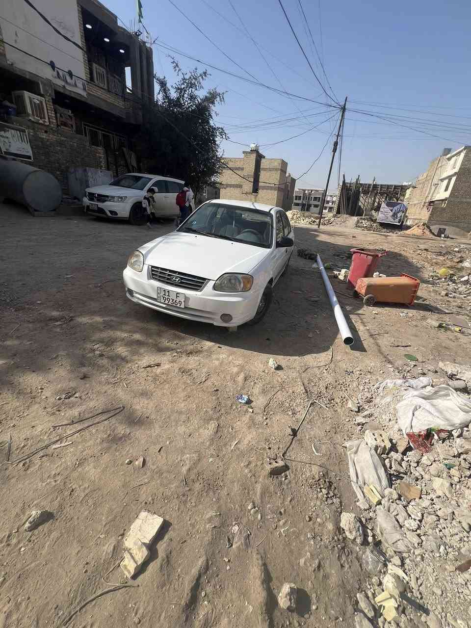 سلام عليكم عدي اكسنت فيرنا موديل 2004
السياره بسمي رقم إنكليزي بغداد مكينه وكير خير من الله 
بيها بنيد وجاملق صبق ولباقي مكفول تبريد بس نقص غاز 
كير عادي السعر 57 بيها مجال ***********
***********
