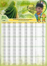 🌙✨ امساكيات رمضان متوفرة الآن ✨🌙  نوفر لكم طباعة امساكيات شهر رمضان ال...