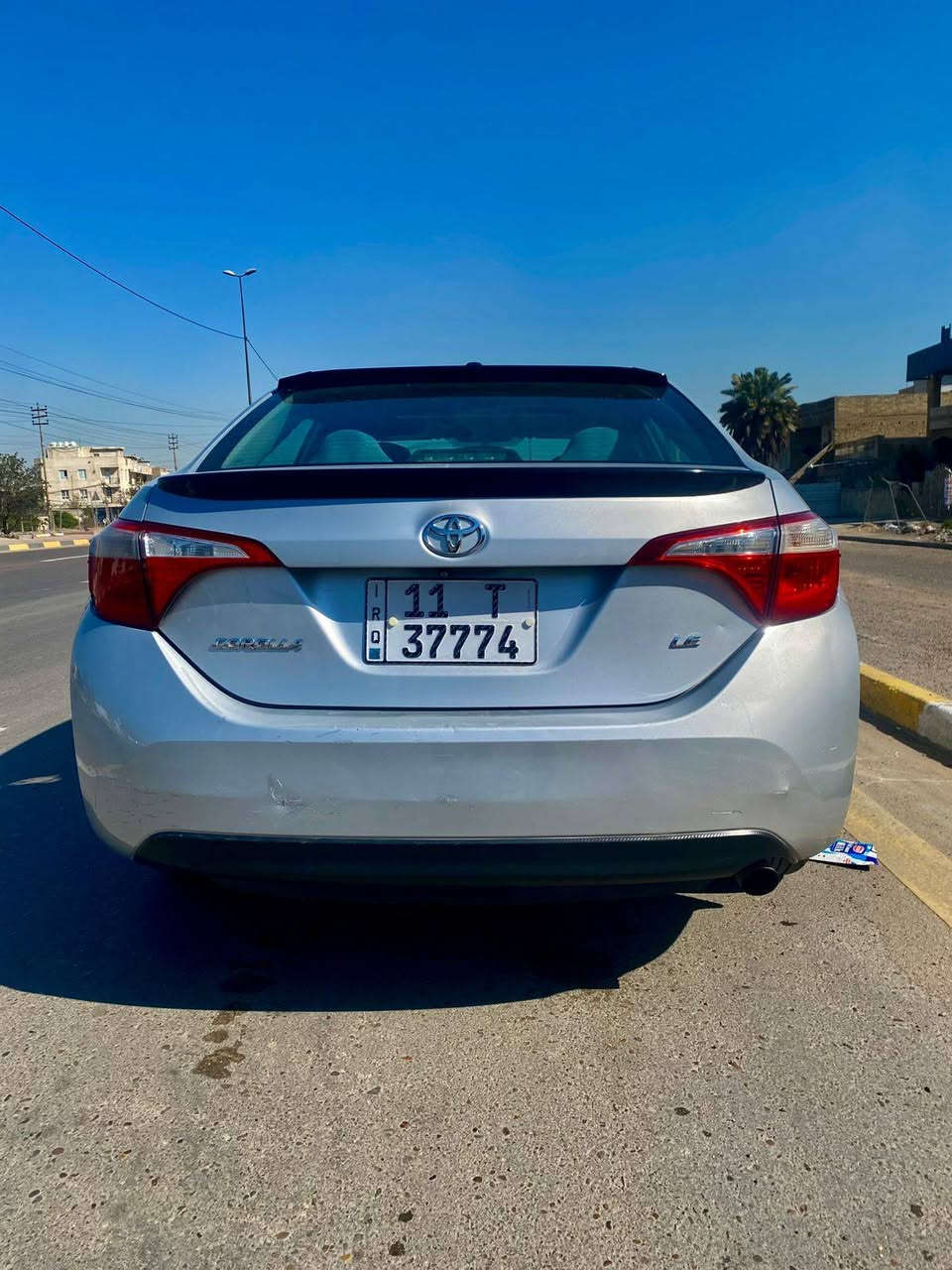 السلام عليكم
كورلا ٢٠١٥ فول مواصفات وارد أمريكي le حادث جاملغ وبنيد و3 كلير من امريكا عكس السايق ماشيه ١٩٦ الف ميل السعر ١١٥٠٠ ورقه ورقم تلفون صاحبها ***********
