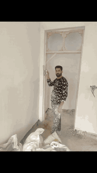 خلفه جص وبورك بغداد الرصافه تشميع وجص وبورك متفرغ حالي 07764148861