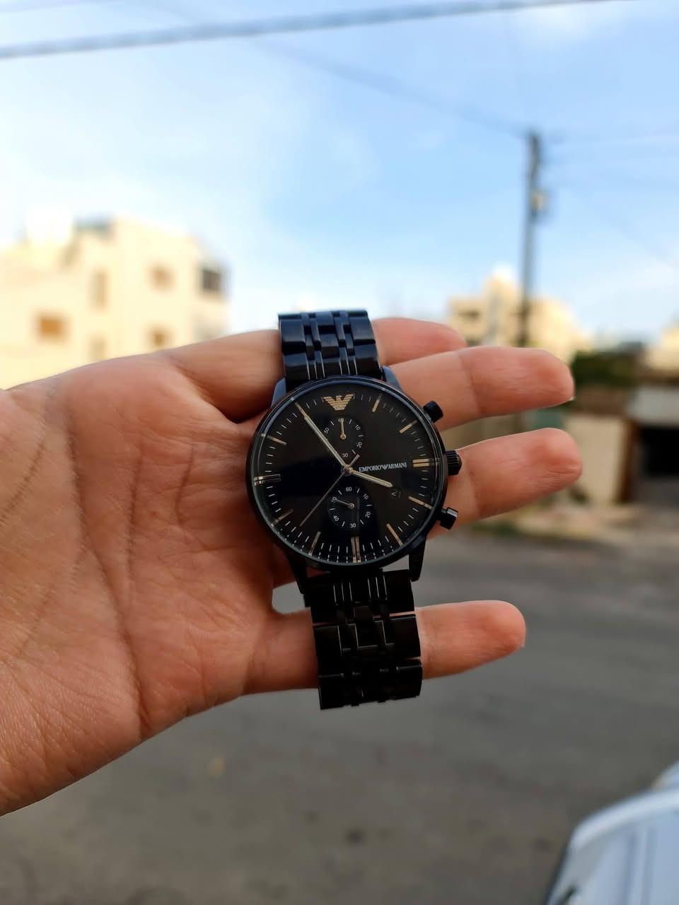 ⌚ Emporio Armani – فخامة الأسود
أناقة إيطالية بتصميم رجالي راقٍ ✨

▪️ الماركة: Emporio Armani
▪️ التصميم: كلاسيك عصري
▪️ اللون: أسود كامل (Black on Black)
▪️ الهيكل: ستانلس ستيل مطلي أسود
▪️ السوار: ستانلس ستيل أسود
▪️ المينا: أسود مع لمسات أنيقة

▪️ الوظائف:

– كرونوغراف
– عرض التاريخ
▪️ الحركة: كوارتز (دقة واعتمادية)

🔹 ساعة تعكس الذوق العالي وتناسب اللبس الرسمي واليومي

🔹 خيار مثالي للشباب ومحبي الأناقة الهادئة

📩 للاستفسار والمراسلة خاص او 0795472588 

✨️يرجى متابعة الصفحه لكي يوصلكم كل ما هو جديد ✨️⌚️


**إذا كنت صاحب هذا الإعلان وتريد حذفه لأي سبب، رجاءا أرسل رسالة إلى الدعم الفني**