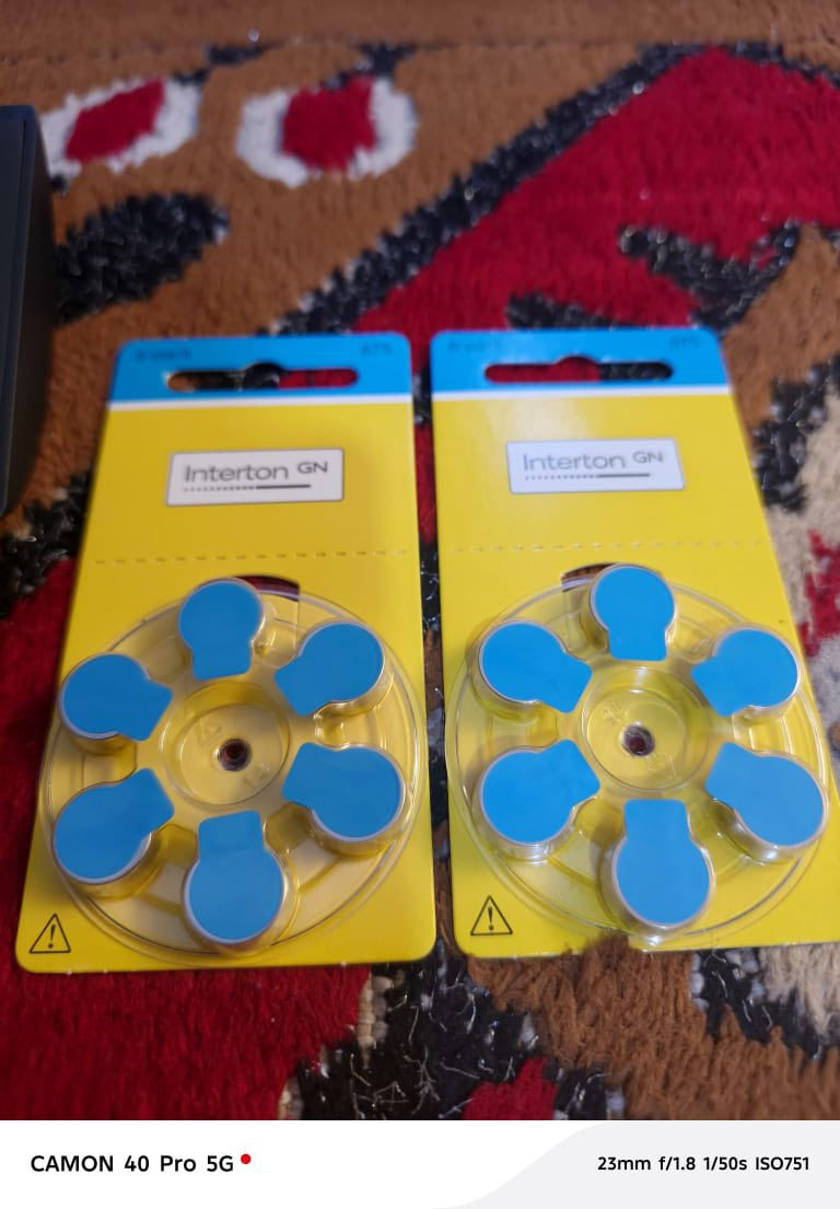 سماعه للبيع  غير مستخدمه12قنا السعر 600الف اضافه بطاريات ***********
