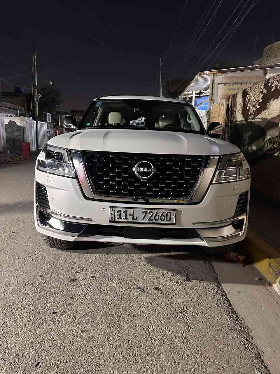 نيسان باترول بلاتينيوم
جديدة 
ماشيه 12 الف
بحالة الوكالة
مغلفة بي بي اف طافي
مكفوله كفالة عامة
كشر
كير
محرك
تبريد

السعر 50$
وبيها مجال حگ الجية
للتواصل
***********
