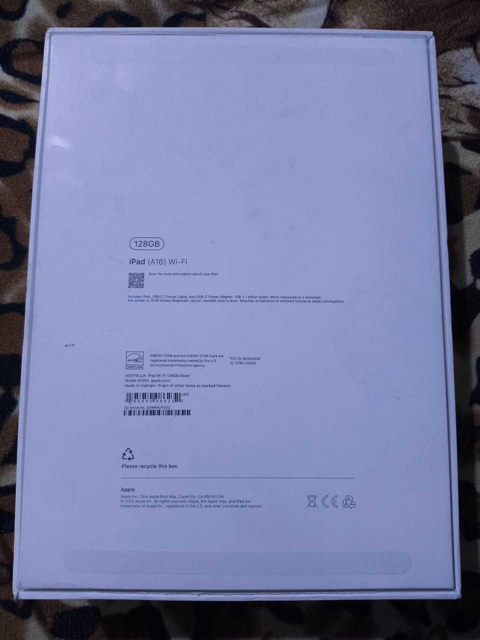 سلام عليكم ايباد(A16)ذاكره 128مستخدم شهر بطاريه 100مشحون 65مره بس مكفول من شخط نضافه 100بل100مكاني طوريج سعره 500وبي مجال


**إذا كنت صاحب هذا الإعلان وتريد حذفه لأي سبب، رجاءا أرسل رسالة إلى الدعم الفني**