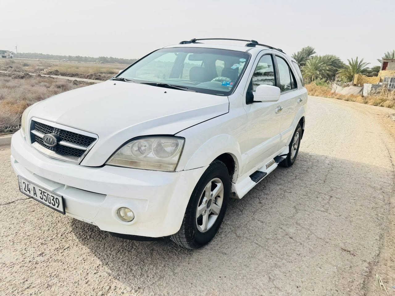 السلام عليكم كيا سورنتا 2005 خليجي مكينه 6 سلندر VVT سياره بيه جاملغ امامي صبغ ولباقي مكفول سياره جاهزه من مكينه وكير وحدايه وتخم تاير جسمه خارجي صافي بدون شخوط وبدون رصعات
رقم دولي
هزه جديده 
تحويل وكاله حاضر 
مكان سياره بابل 
السعر 87
لاتصال 
***********
***********
