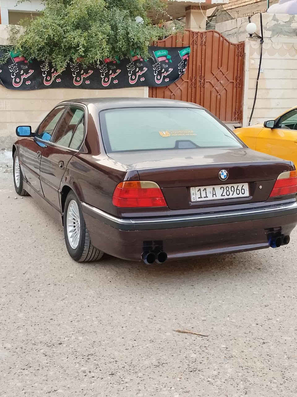 السلام عليكم 
بي ام خفاش 8 سلندر 730
مديل 95 
سياره جاهزه
السعر 74
مكاني السماوة 
تفاصيل اتصل عل الرقم 
***********
