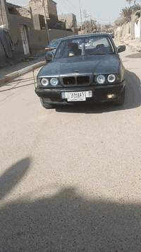 بي ام 525   بلاد سنويه وبليته أصل   محرك مفتوح كلهربايات كله شغاله  كي...