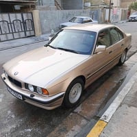 للبيع بي ام دبليو موديل 1991 رقم بغداد انكليزي حجم 525 اصل محرك مسكر ع...