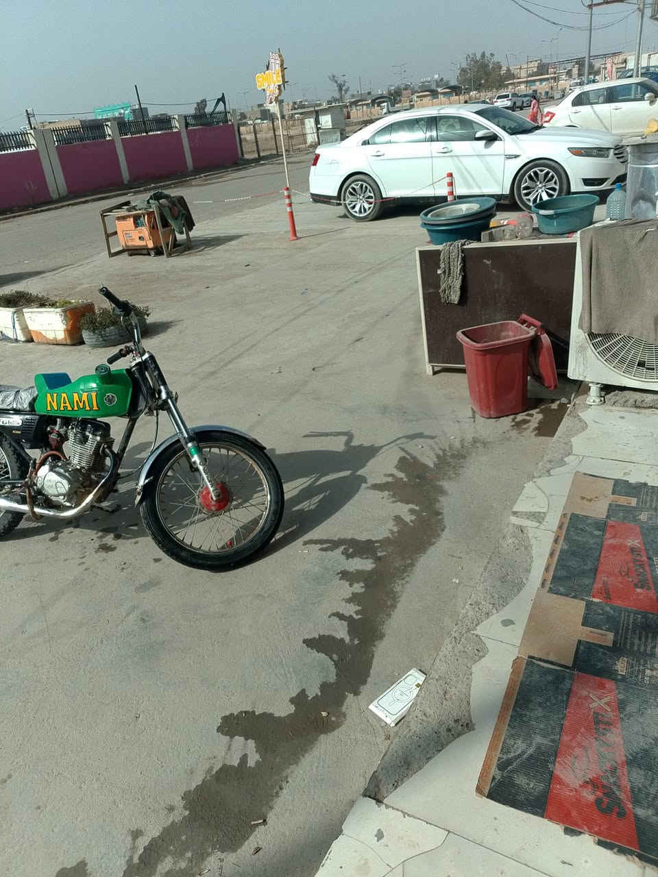 السلام عليكم دراجه لبيع موديل 22 دراجه خير من الله من مكينه من شلعه مكاني ديالى بعقوبه 
السعر 280 قفل ***********
