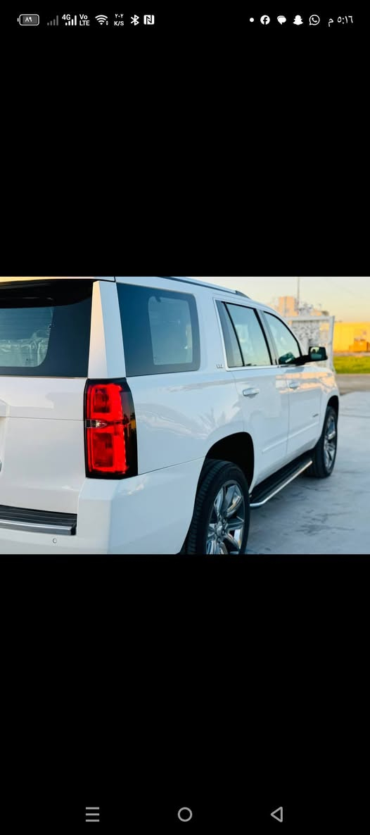 الـسـلام عـلـيـكـم
تــاهــو 2016خليجي وكالة المنصور
مكفولة كفالة عامة
الـمـواصـفــات LTZ
.حـسـاسـات
.سلات
.جنطه كهرباء
.شاشه سقف
.كشنات تدفئه تبريد
.قاصه+شاحن لاسلكي 
.فـورويـل 4x4
.تـحـكـم ستـيـرن جهـتـيـن
.ويـل 22
.كـامـره
.كـشـنـات كـهـربـاء
.سـكـلـيـتـر كـهـربـاء
.نـظـام مـانـع الأنـزلاق
علامة ضوء القمر
.رقم  سليمانية سنويه جديدة لل 2028دواخل  السياره كلش حلوه وجاهزه على اخر مكان السياره بغداد 
وبعد هواي مواصفات

الـسـعــر (338)وبيهه مجال
موبايل  ***********
