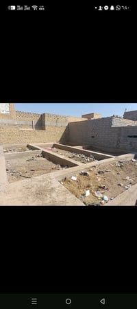 قطعه للبيع المساحه 150 بحي الكوفه للتواصل واتساب 07850780569