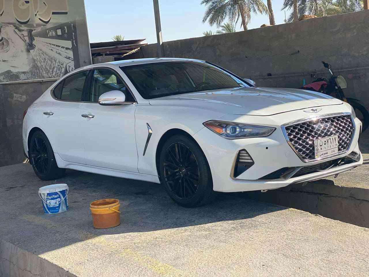 ٢٠٢٠ G70 مكينه ٢٠٠٠ تيربو
رقم بغداد ماشية ١٠٠ الف ميل اربع قطع صبغ صور الحادث موجوده بالمنشور 
السعر ١٣٠ 
***********
