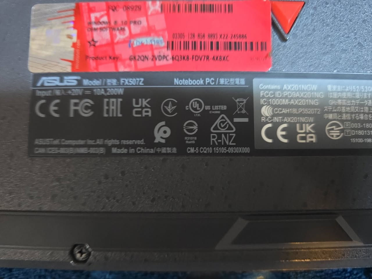 للبيع
Asus tuf f15 fx507z

Intel core i7 1260h

Rtx 3050 8gb

Ram 16gb ddr5 4800mhz

Mux switch(optimus)

موجود كل الملحقات مع الباكيت 

ما بيه اي ضرر داخلي او خارجي وما مفتوح الجهاز للتصليح

ماكوا اي مشاكل بدرجات الحراره ولا اي تراب لا عل حاسبه من بره ولا على البنكات 

 السعر مليون و٢٠٠  بي مجال 

الرقم:***********

حتى وصل الشراء موجود
