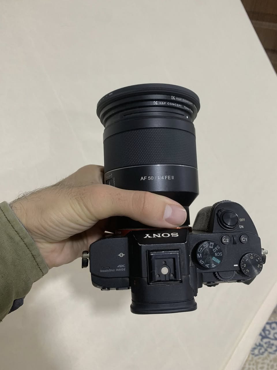 كامرة سوني a7iii مارك 3 
سعر بدي فقط 1300 و بي مجال
مكاني النجف 
***********
