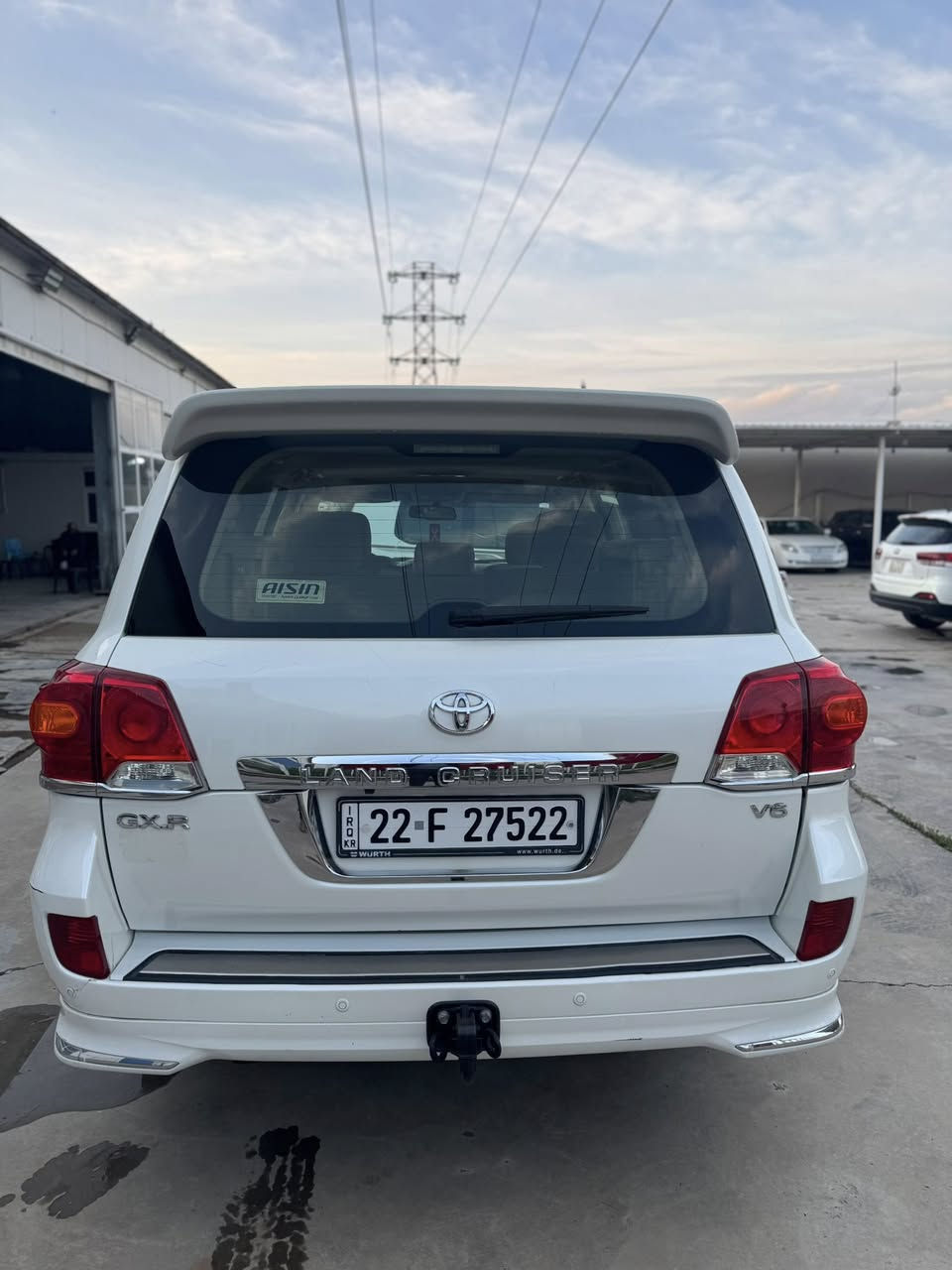 يالله 
سلام عليكم
للبيع لاندكروز(15)ساز ‎
رقم :-اربيل بسمي 
العداد:166الف حقيقي    
المواصفات :-
سلايت 
ثلاجه
مثبت سرعه
تحكم استيرن
8ايرباك
4جام اوتو
حساس امامي خلفي 
كامره خلفي بلادي 
نضام ترحيب بشعار LAND CRUISER
جام امامي بلادي بدون كسر
مرايه شفط
كشن كهربا
فورميكا 
يدات مطعم ابيض استيل بلادي
تبريد مركزي 
اناره جوه كشن بلون ازرك يجي 
تخم تايرات جديد
مرايه فوتو
مرايه خارجي قلاب
كفاله عامه  
زراك لايت
سعرها 420وبيها مجال 
مكان سياره بغداد راشديه 
***********
