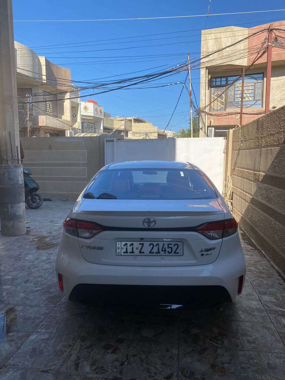 كورلا موديل 2025
فول مواصفات كرسي كهرباء 
ماشية 22 الف 
مكفوله من كلشي عدا الموجود بصوره الاخيره بيها مجال حق البيع  للاستفسار الاتصال ***********
