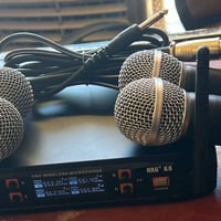مايك واير ليس صوت ودفع كلش قوي مدى اكثر من ٦٠ متر يشغل ٤ مايكات كلش حل...