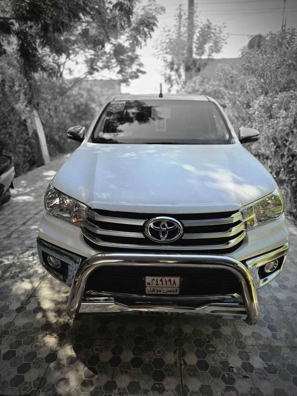 السلام عليكم
تويوتا هايلوكس موديل 2025 

ناصي مواصفات ساز داخل الضمان 

ماشية 5500 حقيقي 

رقم بغداد باسمي تحويل مباشر 

مكفولة كفالة عامة 

السعر  316$ وبيها مجال بسيط 

العنوان بابل 

***********

***********
