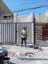 حداد عامه تم عمل سياج خارجي 📞 حديد تركي  مكاني حي العامل 💯  0771889976...