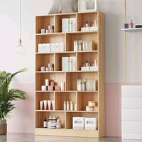 مكتبة خشب رفوف  ابعاد 180*24*100 CM  توصيل بغداد 5  المحافظات 10
