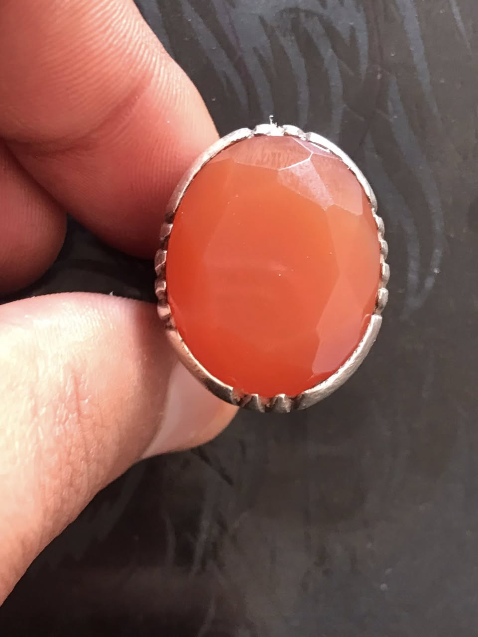 للبيع عقيق يماني مشمشي حجره كلش جبيرة وفضة عيار 925 
السعر خاص مكاني الناصرية


**إذا كنت صاحب هذا الإعلان وتريد حذفه لأي سبب، رجاءا أرسل رسالة إلى الدعم الفني**