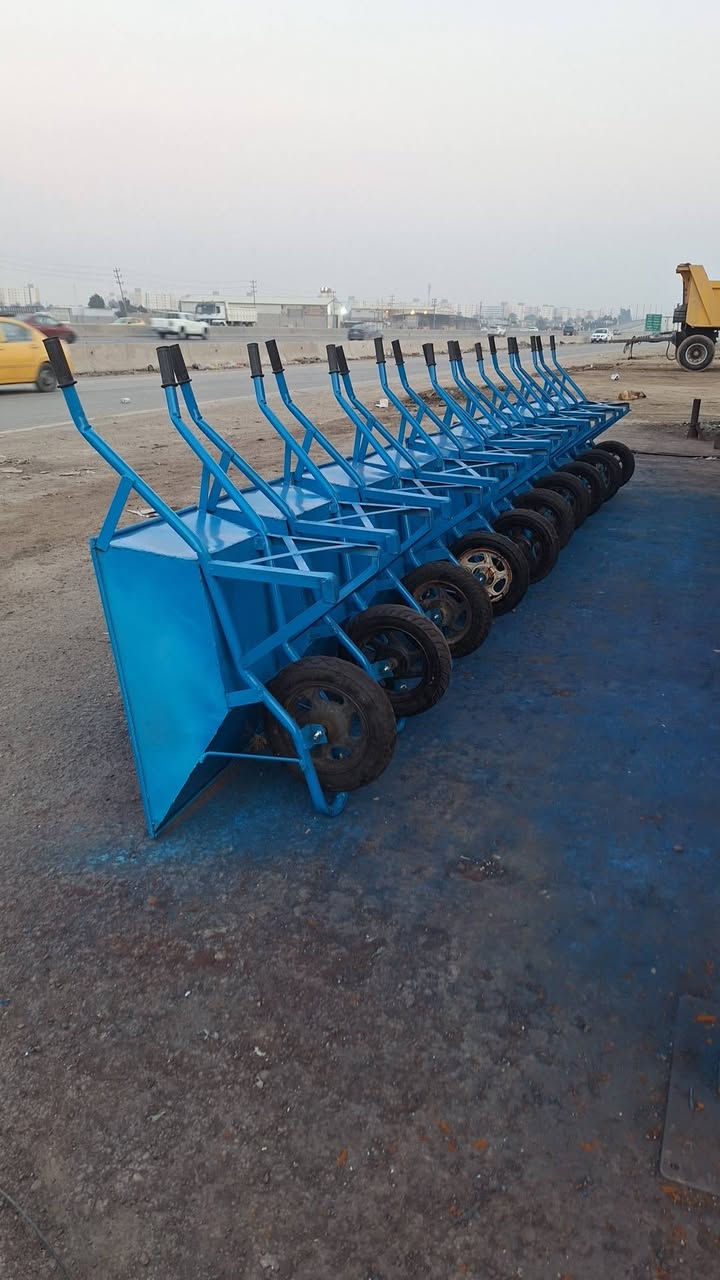 عمل وانتاج توزيع كافة المحافظات 
عربانة نوع خفيف سعر ٣٠ الف 
عربانة نوع وسط سعر٤٥ الف 
عربانة نوع ثقيل ٦٥ الف 
عنوان بغداد جرف النداف 
اتصال واتساب ***********
