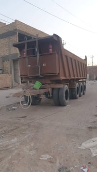 مقطوره للبيع دناكير 16 شاصي 16 تخم تاير طول 7 اونص ارتفاع 140 07809300...