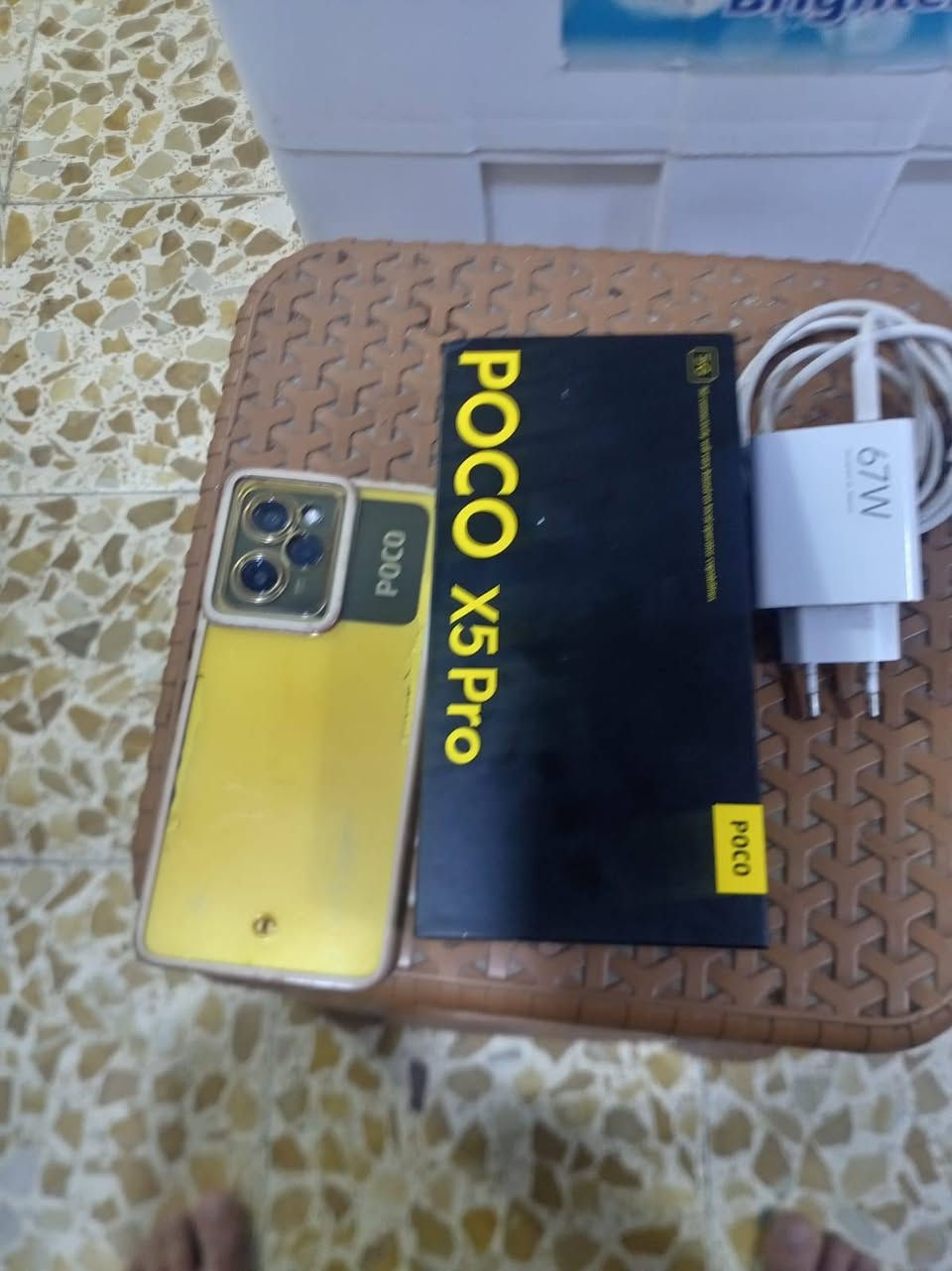 السلام عليكم ورحمة الله وبركاته
جهاز بوكو اكس 5 برو للبيع
الجهاز فقط بصمت الإصبع عاطله والباقي كلو شغال فول الفول
ذاكرة 256
الرام 8+8
شحن سريع 67 وط
السعر 230 بي مجال شي بسيط
مكاني حي الميثاق
***********
*********** الأرقام بيها وتسب
