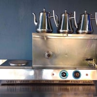 سماور ستيل كهربائي ابو 3 قواري + طباخ عين وحده سعره ب250 بغداد الاعظمي...