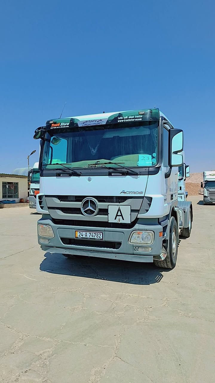 بسم الله الرحمن الرحيم 
النوع. السياره . مارسدس اكتروز تاك ويل دبل قماره حاجب راس تريله فقط لل بيع 
موديل . 2014.  حجم محرك . 18.44
 موصفات . تبريد . تايدر 5 طقات . ثلاجه داخل كير كهرب 12 نمره . منضومه وينج قلاب ابلادي . طخم تاير . حاكيه . 
سياره . جديد مامشتغله بل عراق 
كير اكسن محرك شاصي قماره صبغ . مكفول كفاله عامه شرط 
رقم سنويه . جديد تحويل مباشر 
السعر 485 معا مجال 
عنوان معرض . هوار . طريق دهوك موصل جمبور عميريه 
***********
***********
***********
