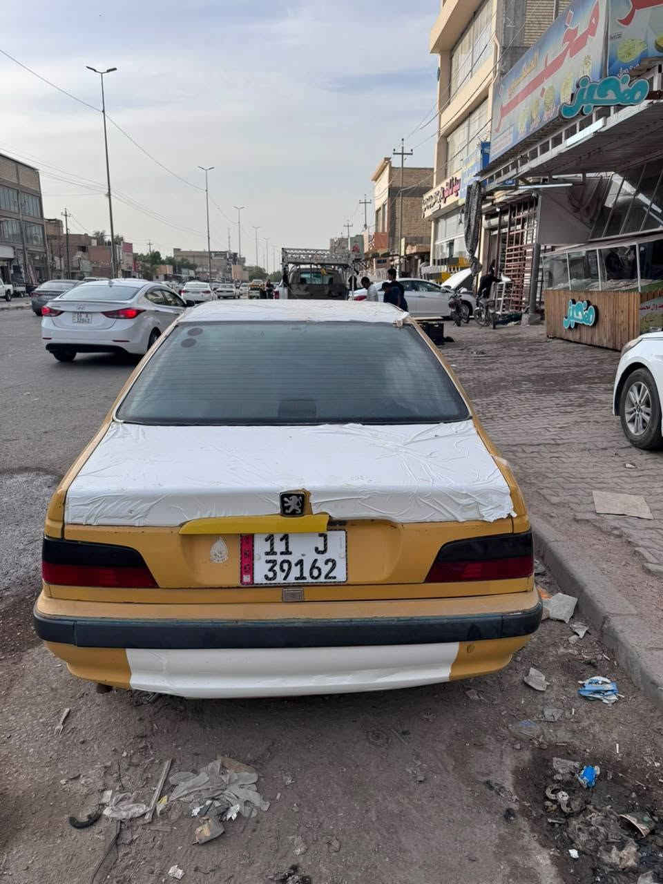 سلام عليكم بيجو بارص موديل سياره 15سياره حلوه وجاهزه من تبريد صدر امامي خلفي مكينه كير رقم بغداد كليزي سعر السياره 35وبؤيه مجال ***********... مكان السياره كربلاء طويريج
