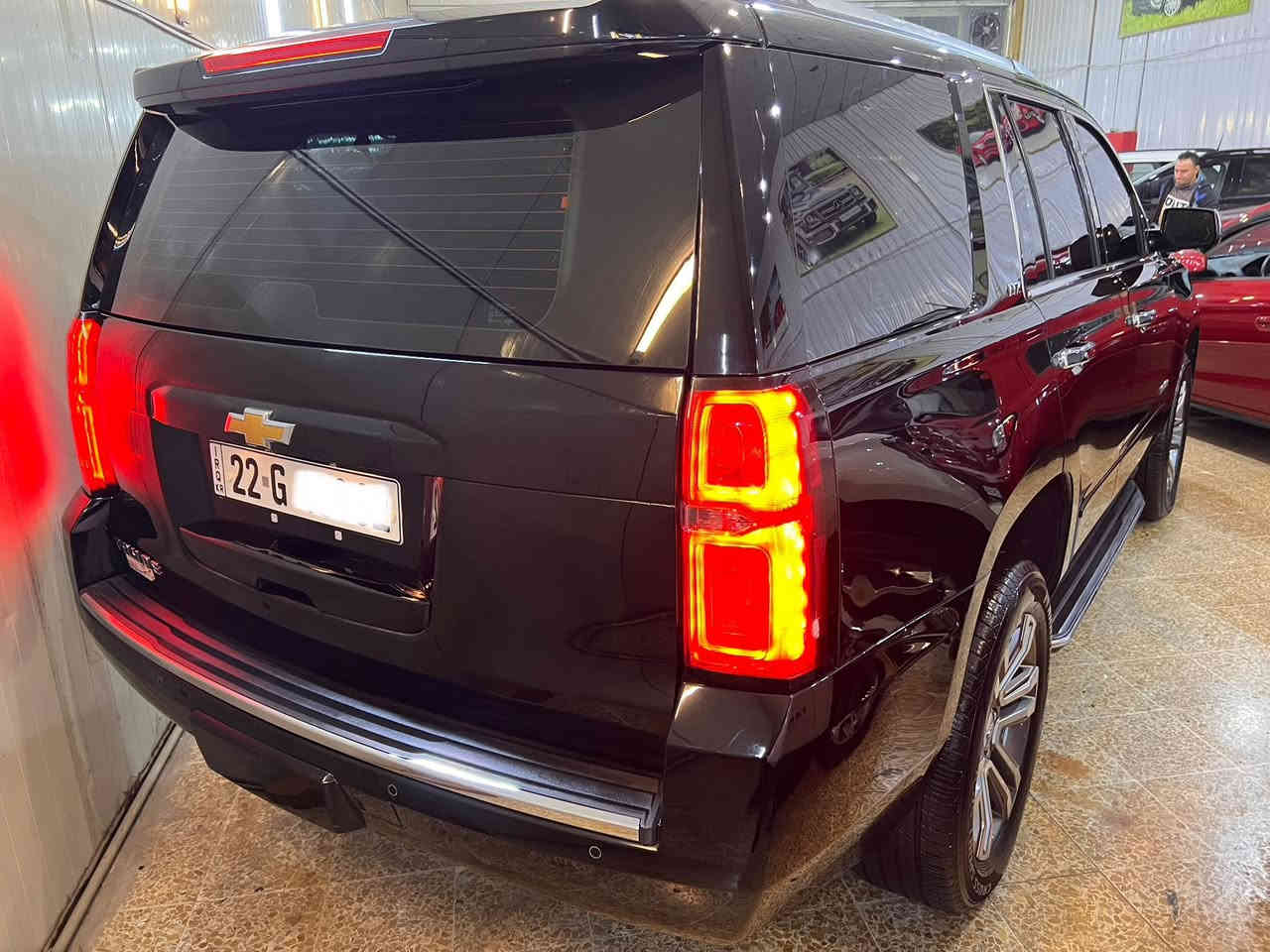 تاهو2016 LTZ خليجي سياره جديده بمعنى الكلمه رقم اربيل الدولي مكفوله من الضربه والصبغ والتبديل بارد مكينه وكير مامفتوحات ع وضع الشركه السعر385$ مجال 
للاستفسار*********** مكان السياره اربيل
