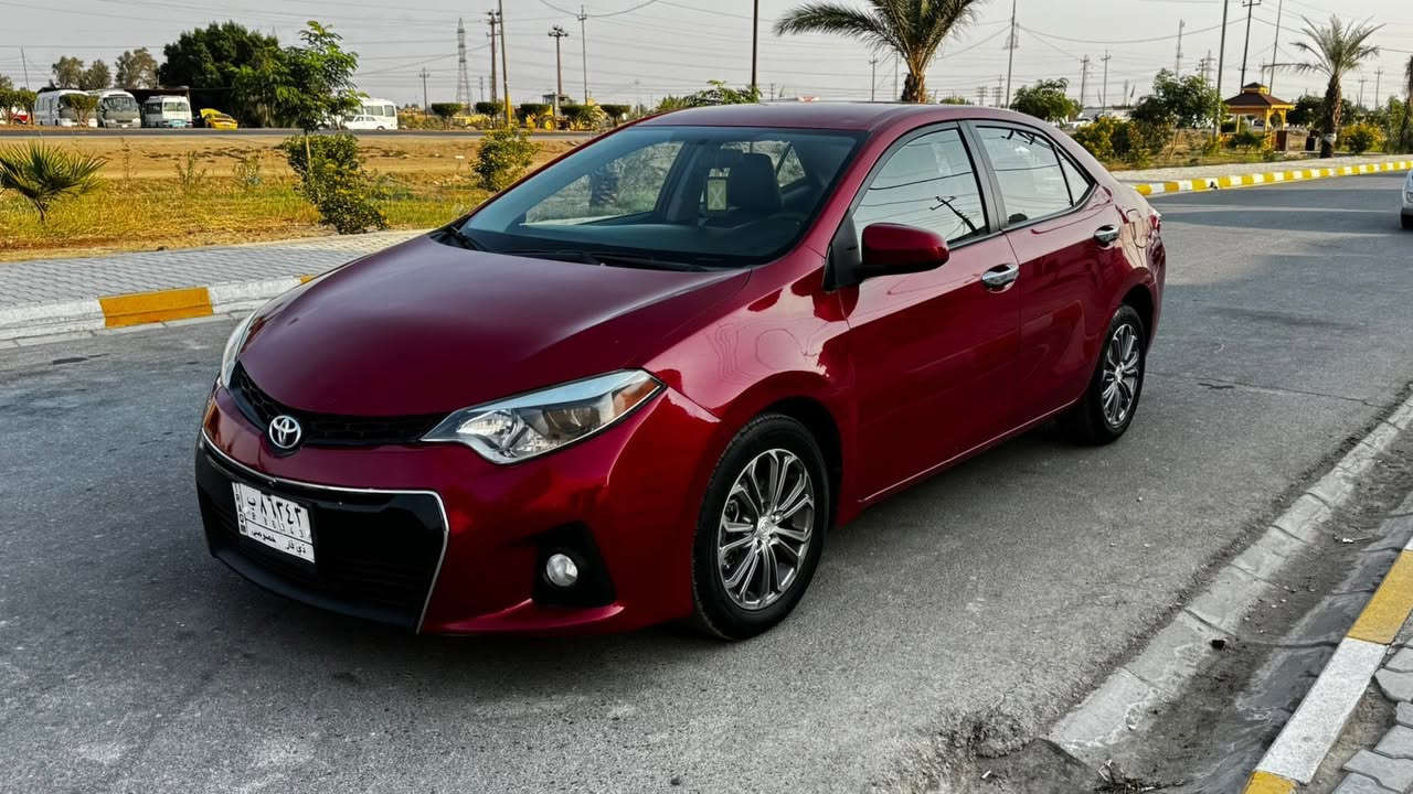 السلام عليكم كورلا موديل 2016 وارد امريكي محرك 1800 اللون احمر غير محدد ضرر جاملغ وبنيد مع صبغ باب خلفي داخل العراق رقم ذي قار مشروع وطني سنوية 2028 السيارة جاهزة للاخير شاشة كامرا خلفية تحكمات ستيرن السعر 105 قفل للاستفسار على هذا الرقم (***********) المكان واسط.
