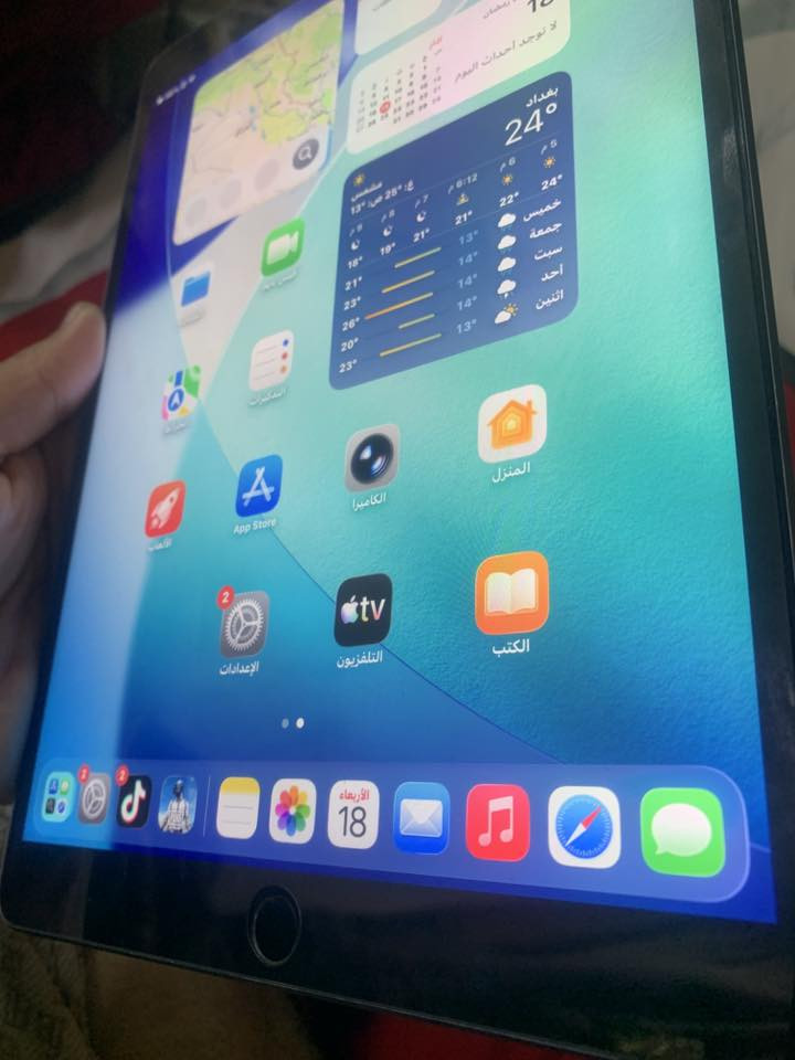 ايباد air الجيل الثالث
نضيف كلش ذاكره 64 العاب بوبجي كله شغال وع  الفحص سعر 175 قفل مكاني بغداد ***********
