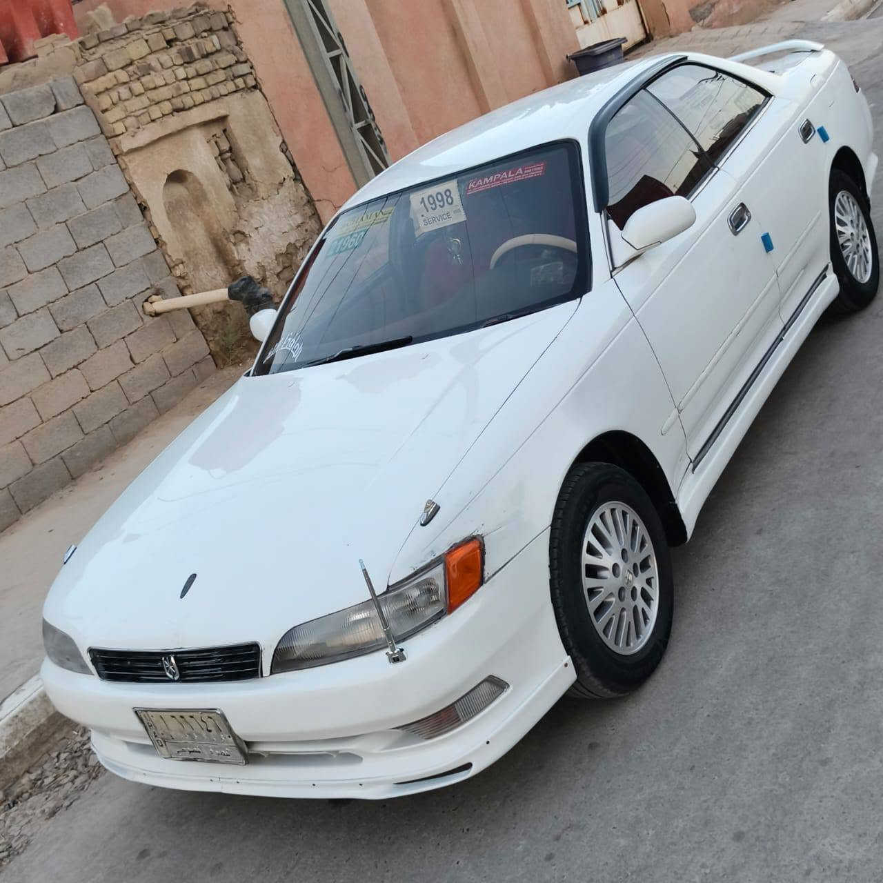 سلام عليكم للبيع مارك موديل 95 سيارة مكفوله من الصبغ العام ونقل جثه وضربه القويه والعيب الشرعي والااصوليات محرك وكير ونجي رقم بصرا تحويل ثاني يوم سيارة جاهزه السعر 58 وبيه مجال الشراي يتصل***********
