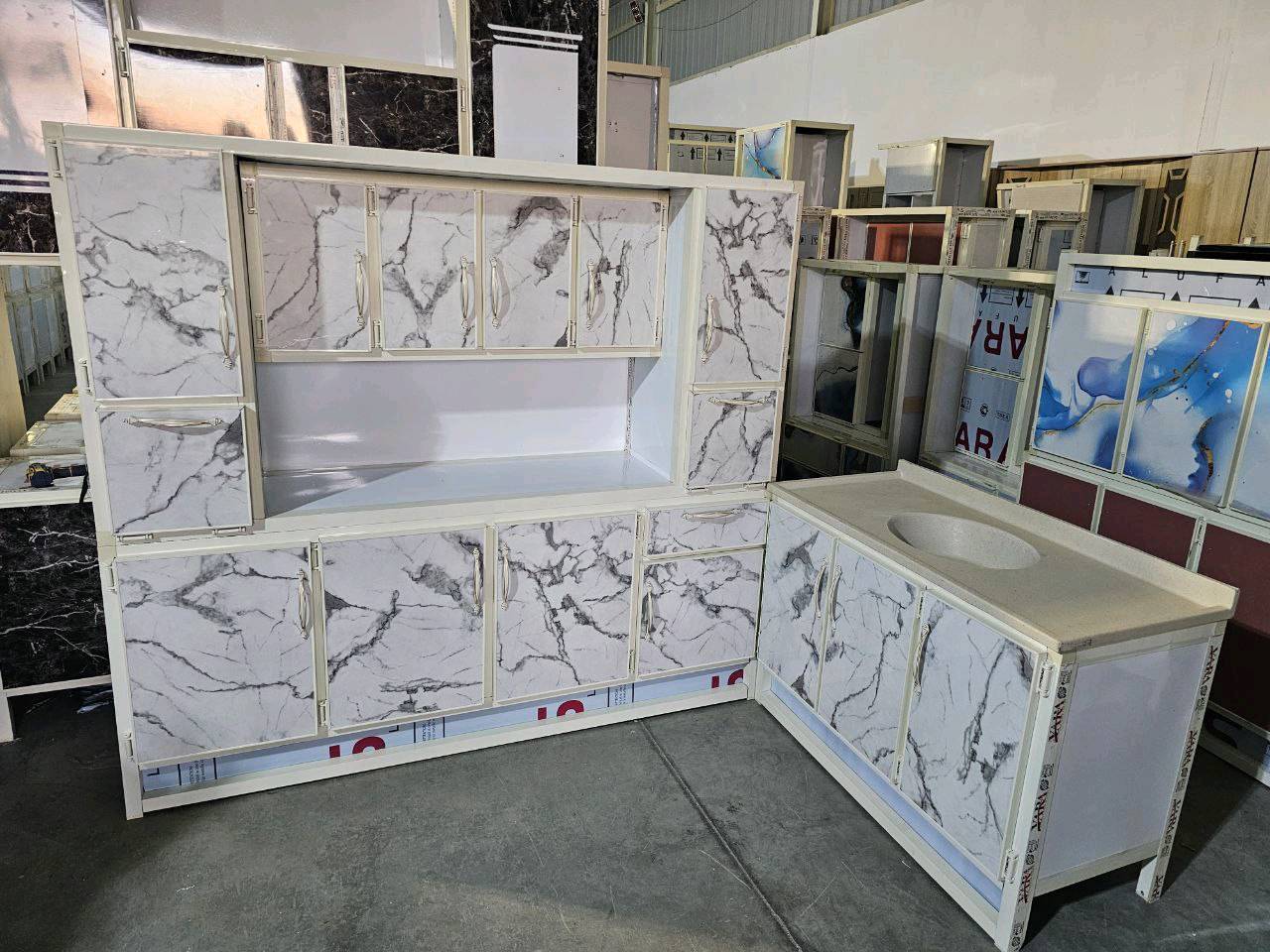 كاونتر #دبدوب ارضي وملحق مترين  مع  سنك متر و20 مرمر
💥 (المنيوم سوكي)💥

كاونتر مترين ارضي وملحق مع سنك متر و٢٠ مرمر . 

السعر 310 الف

التوصيل 🚚🚚
الجميع محافظات العراق 

الاحجز والاستفسار راسلو الصفحه