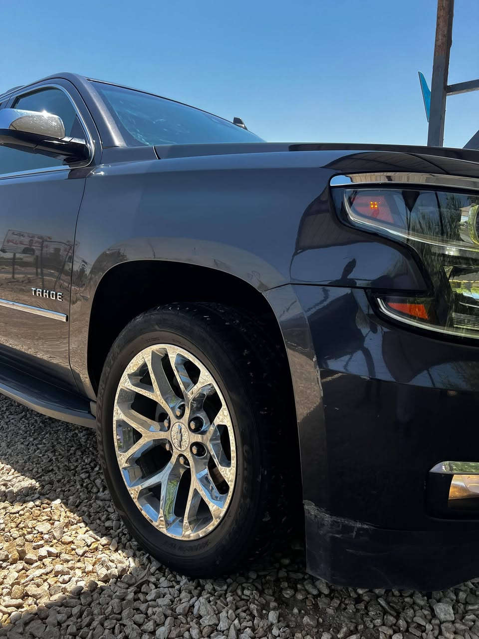 السلام عليكم
تاهو 2018 فئة lt فول عدا البصمه لون نفطي سيارة كلش حلوه وجاهزه كير مكينه خير من الله داخل جلد وارد امريكي حادثها جاملغ خلفي عكس السايق مصلح بارد فقط رقم اربيل وكاله او مداور باليعجبك السعر ٣٠٠ ورقه الاستفسار ***********
مكان السياره النجف الاشرف
