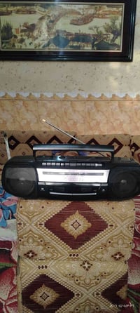 مسجل راديو • سانيو • شغال