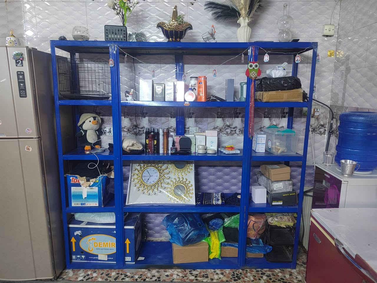 رف حديد قياسة 191 الطول والعرض 205 سعر 110 العنوان بلديات دور العمال التواصل واتساب  ***********
