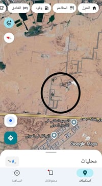 قطعه مساحه ٢٠٠ متر طابو صرف مقطعه ٢  بكانه واضح في الخريطة  هــــ07783...