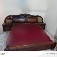 غرفه اخشاب ماليزي ٣قطع مثل ماوضح بالصور تحتاج تعديلات بسيطه السعر اتصا...