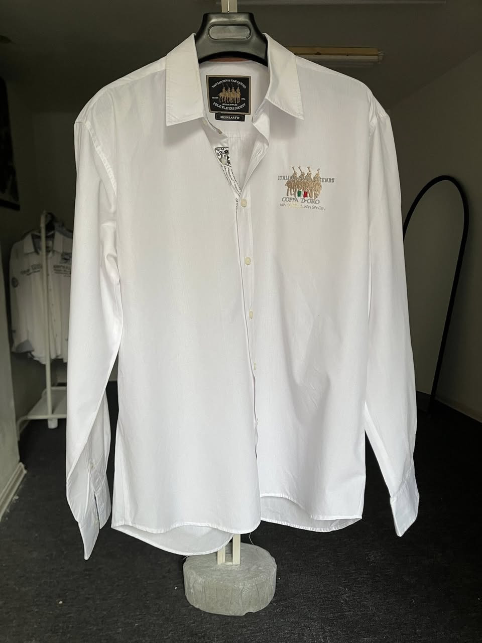 قميص ڤنتچ قطن  100%  

من ماركة 
Van Santen & Van Santen – Polo Players Society

القياس (3XL)
عرض الصدر( 51)
السعر (25 اجور التوصيل  )

يمكنك مشاهدة بقية الموديلات انقر على الصفحة الشخصية


**إذا كنت صاحب هذا الإعلان وتريد حذفه لأي سبب، رجاءا أرسل رسالة إلى الدعم الفني**