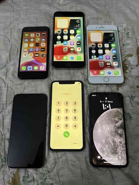 أيفونات رخيصة ❤️
ايفون ٧ بلس ذ٣٢ بطاريه ٧٤ كبس شركة ضمان ما مفتوح سعره ٨٠ ألف قفل قفل 

ايفون ٦ إس بلس كبس شركه بس شاشا بيها فطر بسيط ذ١٢٨ سيمكارت شغال سعر ٥٥ ألف فقط 

ايفون ٧ صغير مبدأ فقط شاشا وبصمه بطاريه ٧٩ كلشي شغال بدون عيوب نضيف حيل شخط مابي سعر٥٥ ألف فقط ذاكره ١٢٨

ايفون اكس مستبدل شاشا فقط فيس إيدي شغال ضهر بي فطر فقط ذ٦٤ فيس إيدي شغال 

ميصير فورمات فقط 
سعر ١٢٠ ألف فقط فقط 

ايفون اكس بدون عيوب ذ٦٤ ميصير فورمات فقط 
شاصي بي شوي شخوط 
شاشا بلادي بس خيارين 
فيس إيدي متوقف سعر ١١٠ ألف فقط 

ايفون اكس بي فطر بل ضهر كلشي شغال  وبلادي بس شاشا مستبدل فيس إيدي شغال ذ٦٤ سعر. ١٢٠ ألف فقط 

تواصل حصرا ع واتساب ماجاوب غير مكان بس واتساب 
***********

