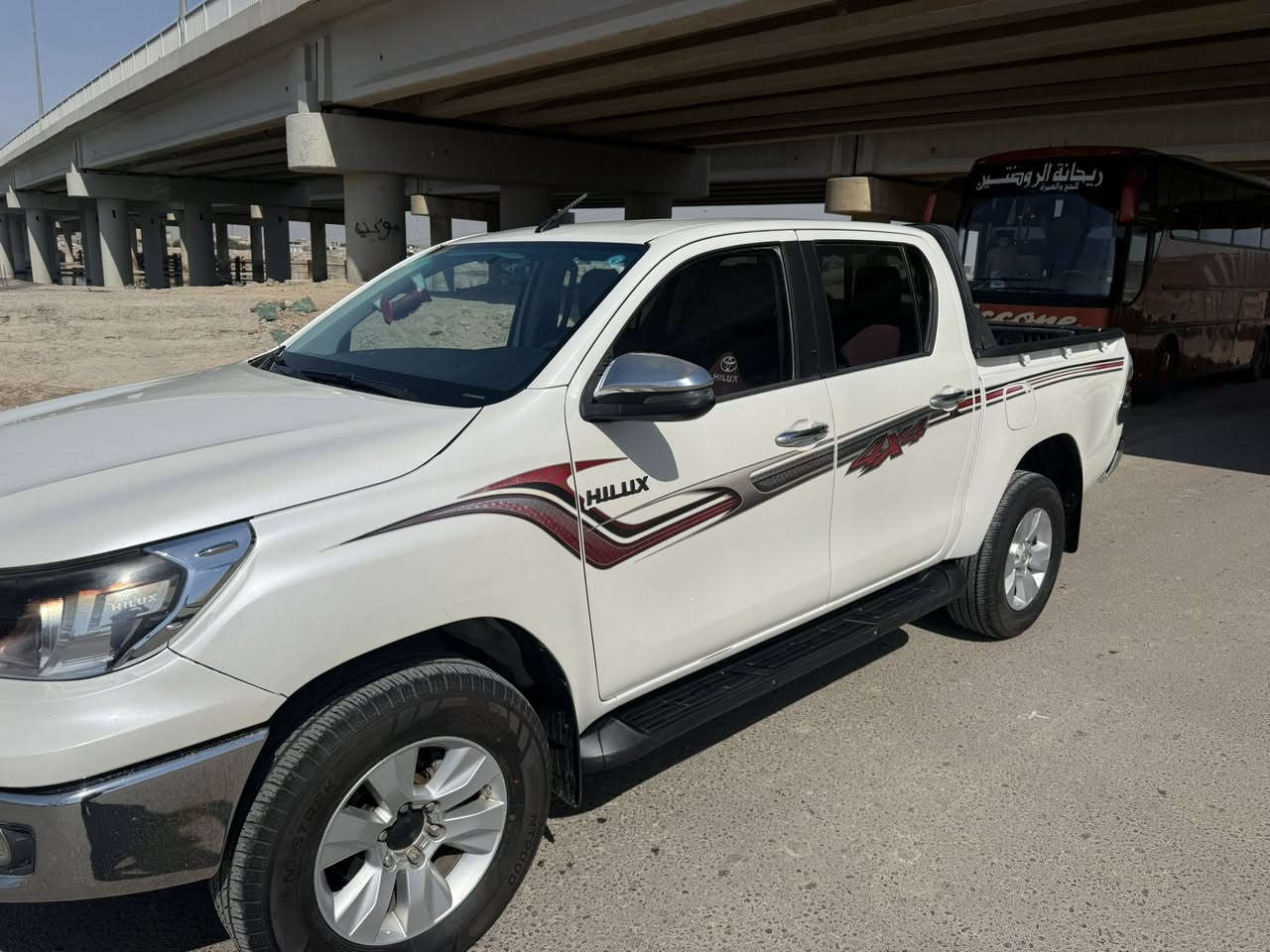 ‏هايلوكس فورويل لموديل 20 20 بريمي كفالة عامة السعر 290 للاستفسار الاتصال على الرقم *********** العنوان البصرة القرنة
