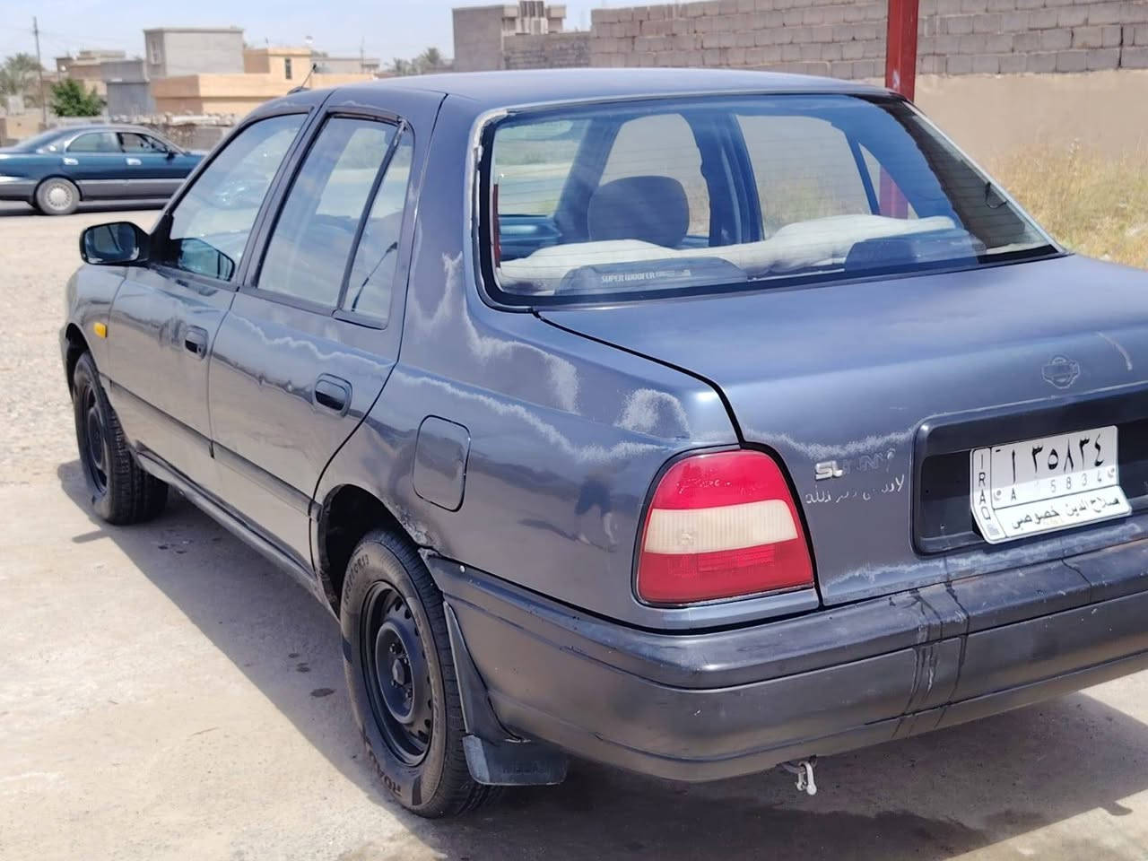 السلام عليكم للبيع صني موديل 92گير ومحرك شرط ابلاديه قطرت صبق ما بيهه اخياس ما بيهه بس الهلال امصلح رقم صلاح الدين الماني اربع تواير جدد قبل اسبوع شديتهن كهربائياتهه كلهه شقاله صدر جديد شرط التحويل السعر 32الشراي يتصل ***********
