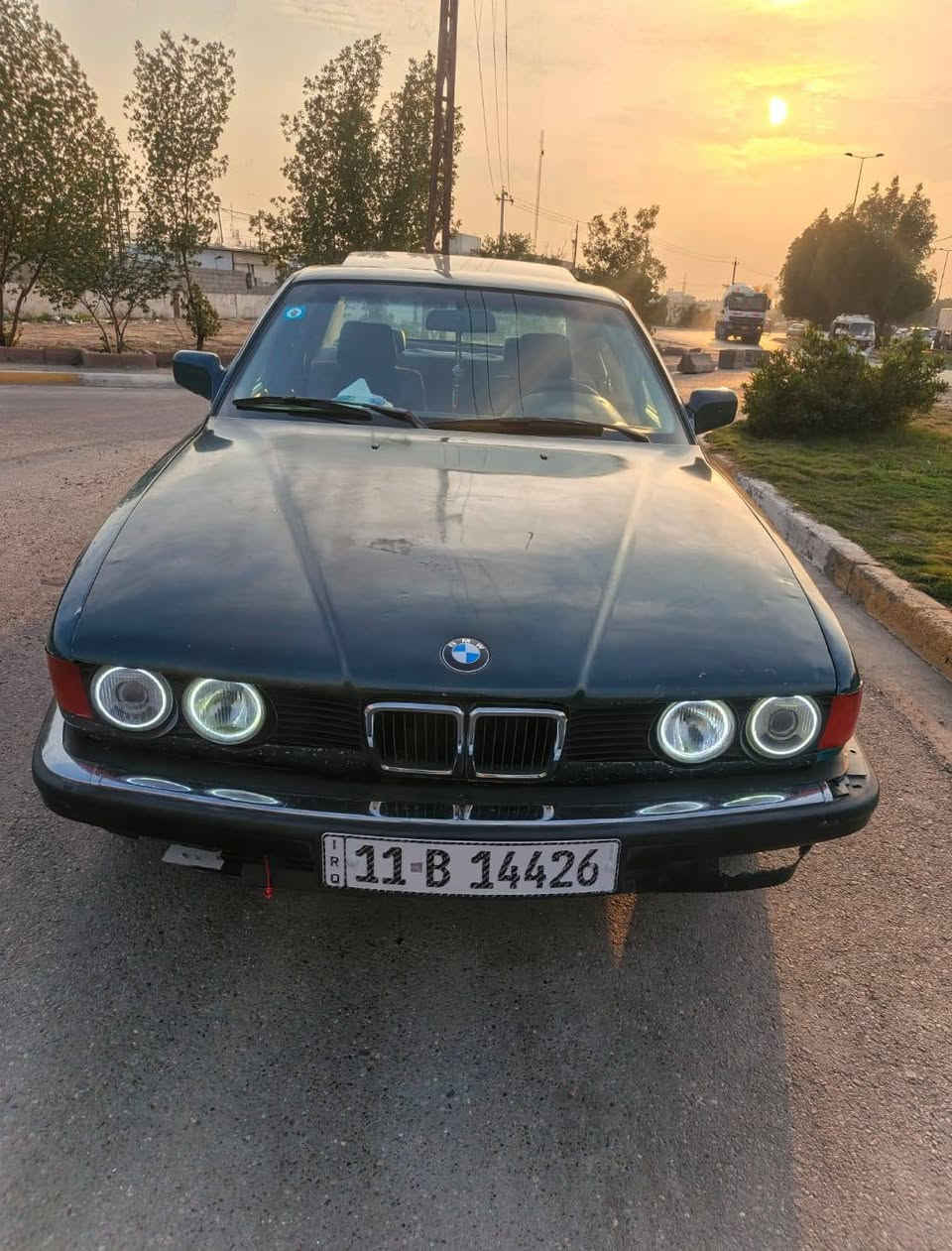 بي ام 735 معروضه 43 ورقه رقم بغداد  ٦ سلندر مكينه 3.5 كبر مكينه مكفولات تحويل ثاني يوم تخم تاير جديد كهربائيات كلها شغاله نظافه الكشر ٧٠٪ مكاني بغداد البياع سويب للاستفسار ***********
