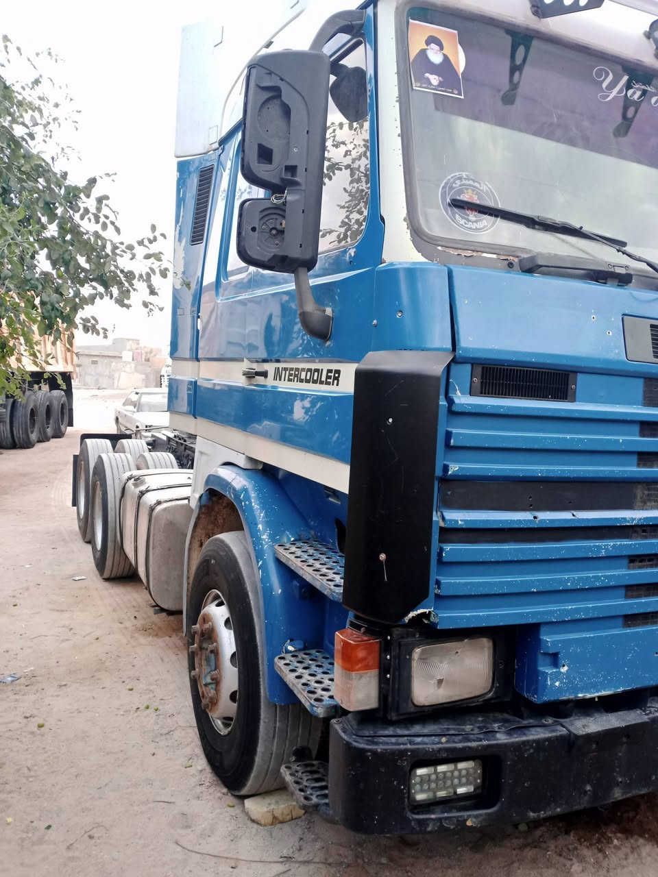 سكانيا لكزز موديل 96 محرك 8 كير 3/3مجموعة باجر تخم تاير ***********
